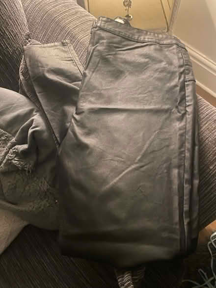 Photo of free Leather effect trousers size 18 (SK1) #1