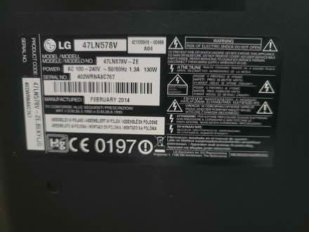 Photo of free LG 47 ins Smart TV (LE16 9JN) #3
