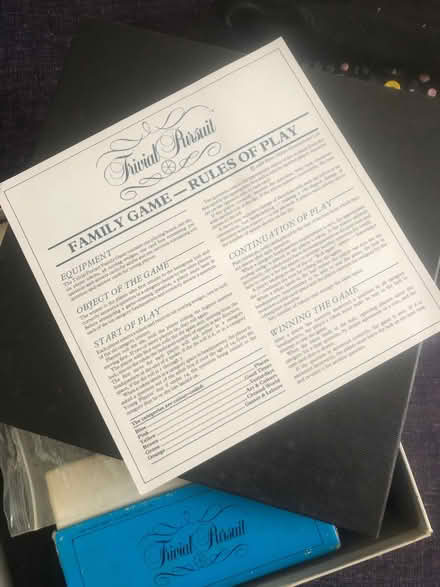 Photo of free Trivial pursuit 1988 family ed (BN41) #2