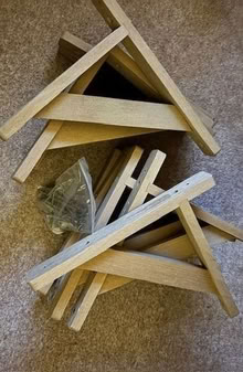 Photo of free Wooden brackets (Bromborough CH62) #1