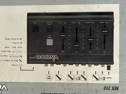 Photo of free 4 channel audio mixer (Shirley, Croydon) #4