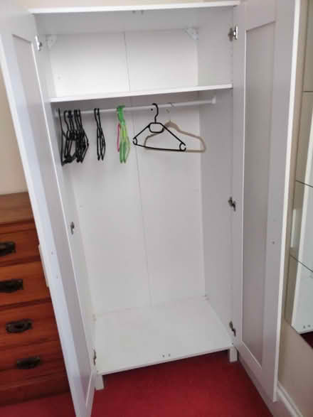 Photo of free White IKEA wardrobe (Annandale St EH7) #2