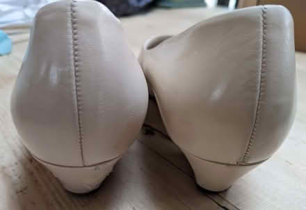 Photo of free Oyster Colour Shoes by Gabor size 5 (Pollards Hill CR4) #4