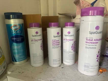 Photo of free Pool/spa chemicals (San Jose Ave near Broadway) #1