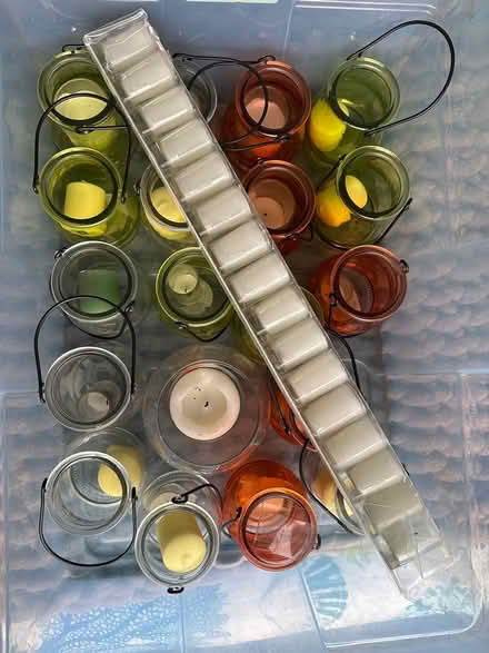 Photo of free Mini glass tea light lanterns (West Torrance) #2