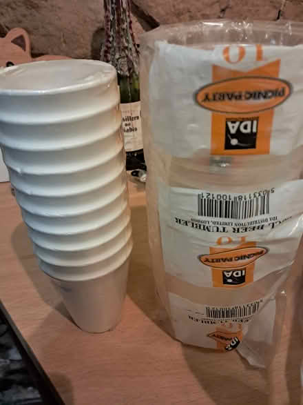 Photo of free Plastic tumbles & polystyrene cups (Wirksworth) #1