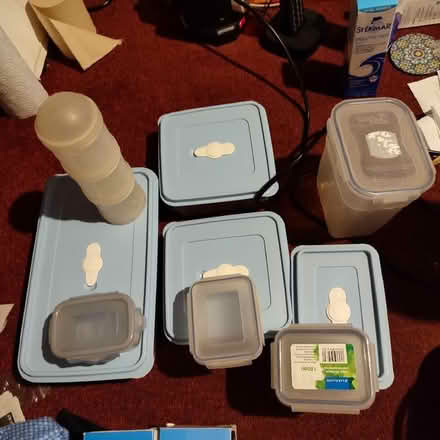 Photo of free Selection of food and freezer containers. (Church RG2) #1