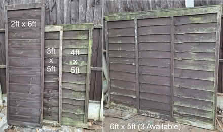 Photo of free Fence Panels (Hamstead B43) #3