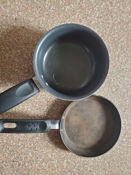Photo of free 2 pans maybe for a mud kitchen (Clayton Bridge M40) #1