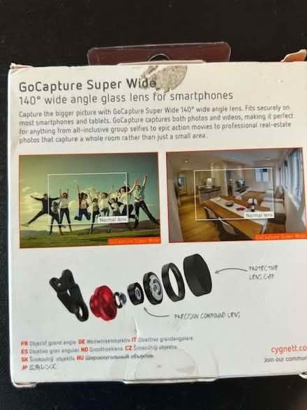 Photo of free Cygnett GoGapture SuperWide Glass lens (Redhill RH2) #2