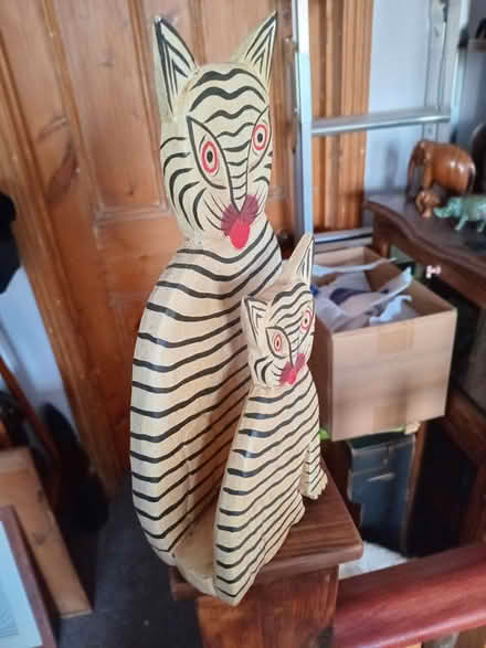 Photo of free Painted wooden cat letter rack (Eastbourne BN20) #2