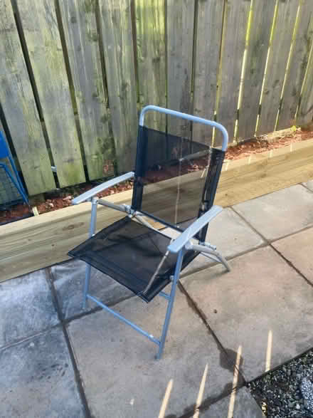 Photo of free 4 x folding garden chairs (Lowther CA10) #1