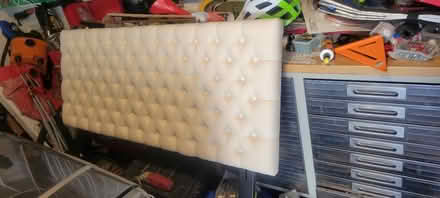 Photo of free Full/ Queen size headboard (9303 Pinewood Dr. Dallas) #1