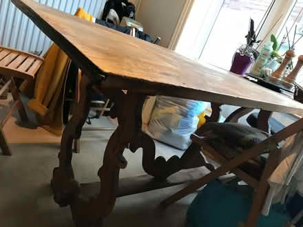 Photo of free Pine kitchen table (Chad Valley B16) #2