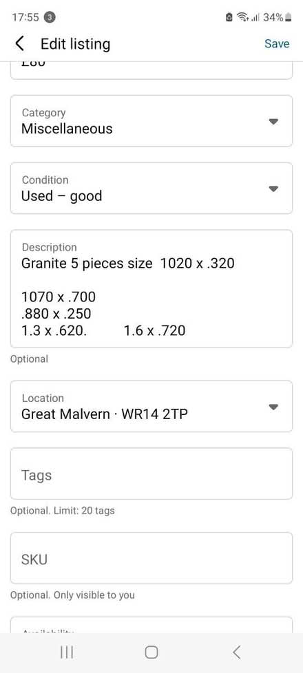 Photo of free Granite (Great Malvern WR14) #2