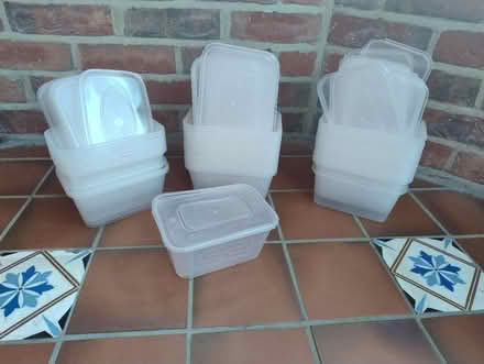 Photo of free Plastic storage tubs (CT21) #1