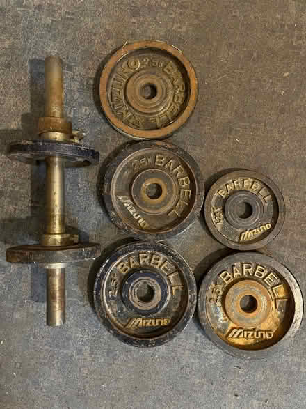 Photo of free Barbell weights (Critchill BA11) #1