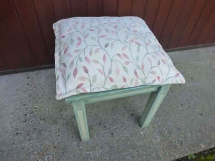 Photo of free Headboard, stool & cushions (Datchet SL3) #4