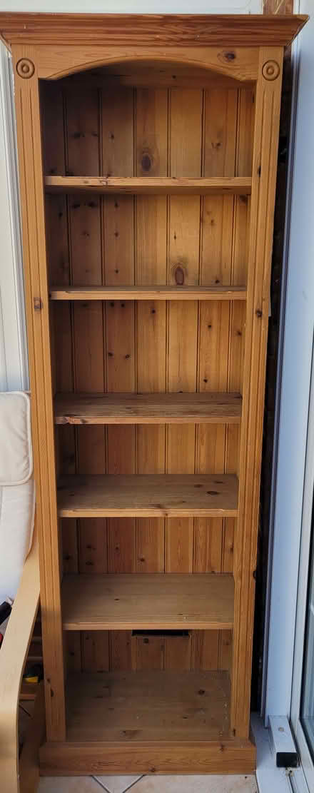 Photo of free Solid wood bookcase (Whitemans Green RH17) #1