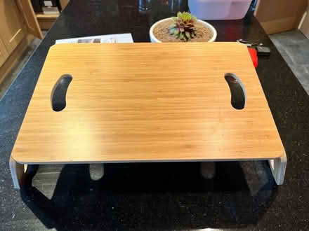 Photo of free Wooden laptop stand (Lower Earley RG6) #1