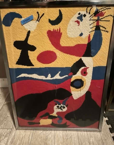 Photo of free Needlepoint framed artwork (N. Stamford) #1