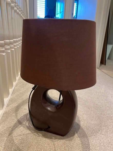 Photo of free Brown lamp (Burnham SL1) #1