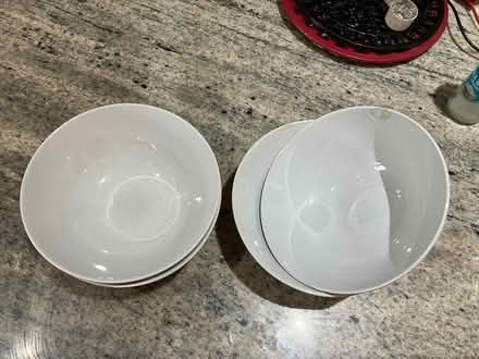 Photo of free Plain white crockery (Storrs S6) #3
