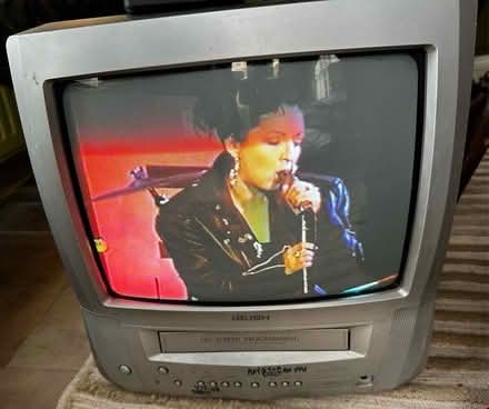 Photo of free Portable TV with built-in VHS VCR (Radlett WD7) #1