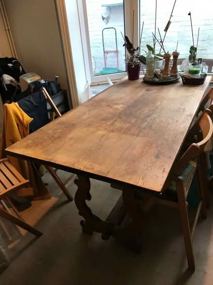 Photo of free Pine kitchen table (Chad Valley B16) #1