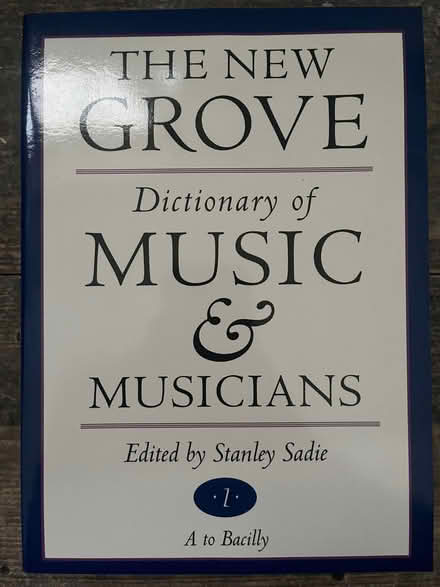 Photo of free Dictionary of Music and Musicians full set (Critchill BA11) #1