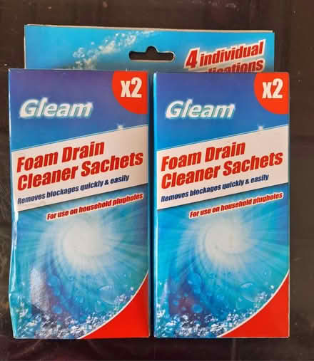Photo of free Gleam Foam Drain Cleaner Sachets (Midsomer Norton (BA3)) #1