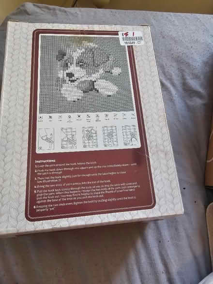 Photo of free Knit and stitch latch hook kit (West Oxfordshire OX28) #2