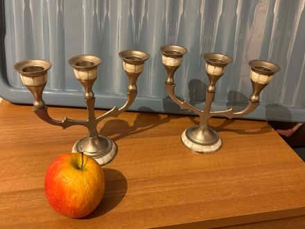 Photo of free 2 x candlestick holders (Norbiton KT3) #1