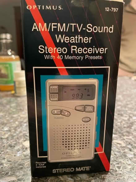 Photo of free AM FM Weather radio (Weymouth Landing) #1