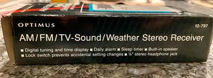Photo of free AM FM Weather radio (Weymouth Landing) #2