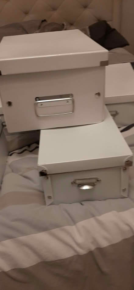 Photo of free White Foldable boxes (Horsell GU21) #2
