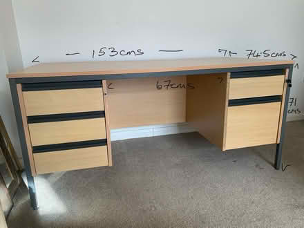 Photo of free Office desk (Knatts Valley TN15) #1