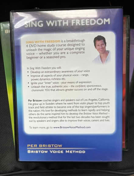 Photo of free DVD set - Sing with freedom (Critchill BA11) #2