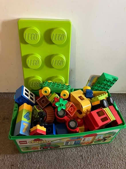 Photo of free Box of mixed Duplo bricks (Whitecross OX13) #1