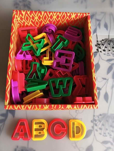 Photo of free Plastic alphabet stamps (Bedok Reservoir Road) #1