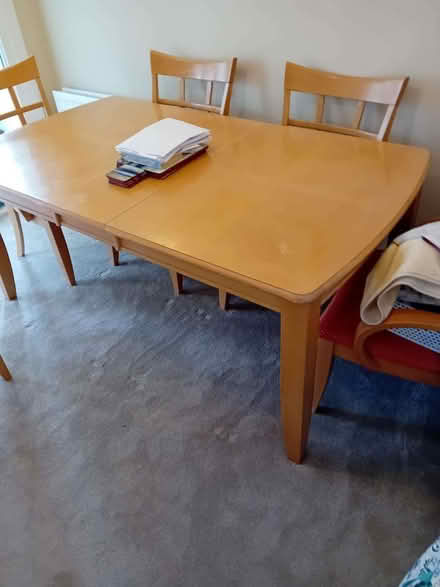 Photo of free Dining Table + Chairs (Cramond EH4) #2