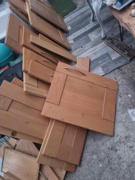 Photo of free Kitchen cupboard doors (Morecambe LA4) #1