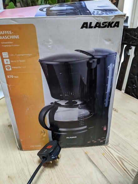 Photo of free New Coffee Maker (Pollards Hill CR4) #2