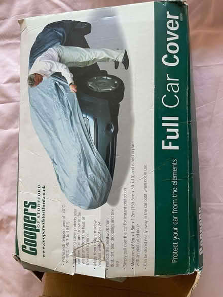 Photo of free Full car cover (PL21) #1