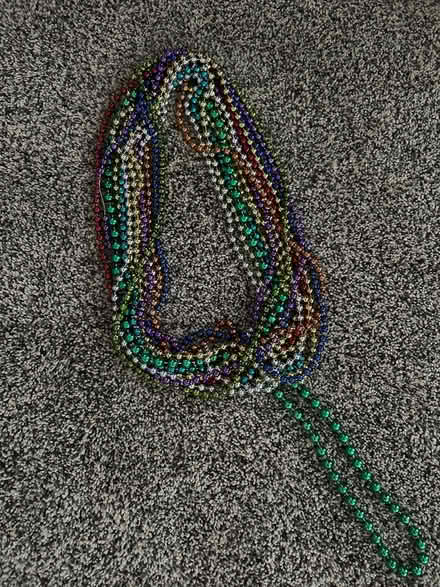Photo of free Mardi Gras necklaces (Freedom and Drake) #1
