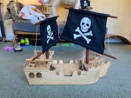Photo of free Large kids wooden pirate ship (S17 Dore) #1