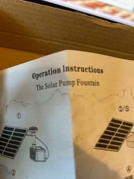 Photo of free Solar Powered Water Fountain (Redhill RH2) #3