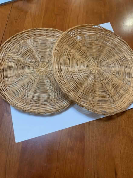 Photo of free 2 paper plate baskets (Lafayette) #1