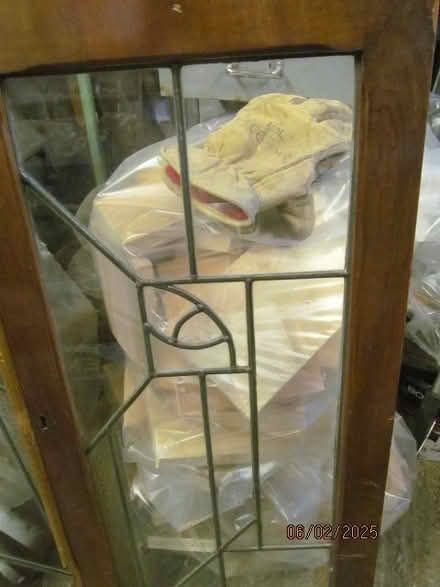 Photo of free Two leaded glass cabinet doors (didsbury M20) #3