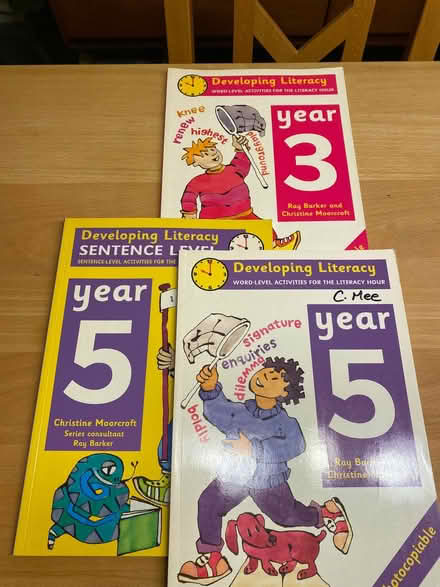 Photo of free Year 3 and year 5 literacy photocopiable resources (West Oxfordshire OX28) #1